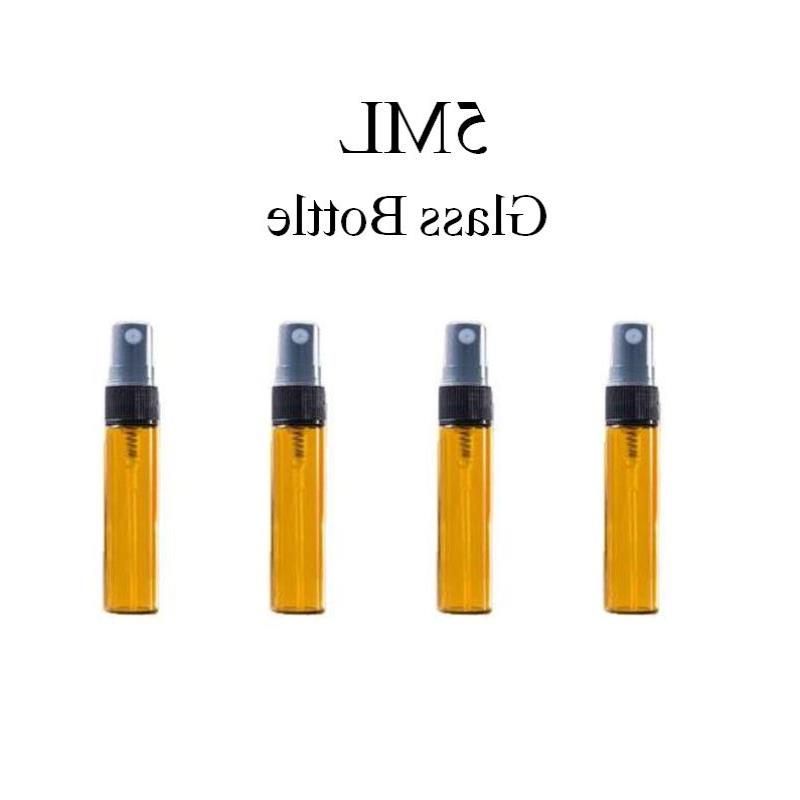 5 ml Svart Spray Head Clear Cap