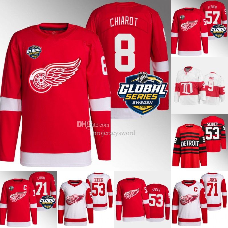 Ben Chiarot Jersey  Ben Chiarot Red Wings Jerseys - Detroit Red