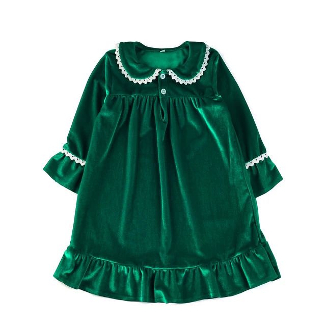 فستان ليلي أخضر