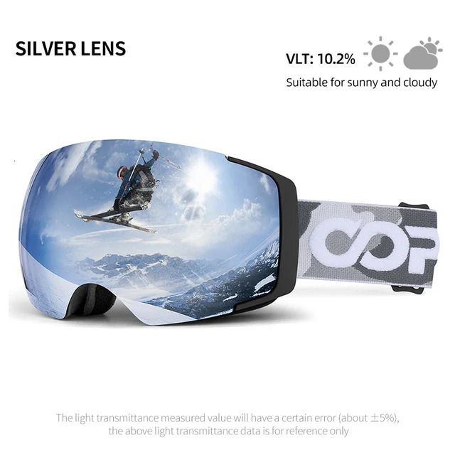 Goggles en argent uniquement