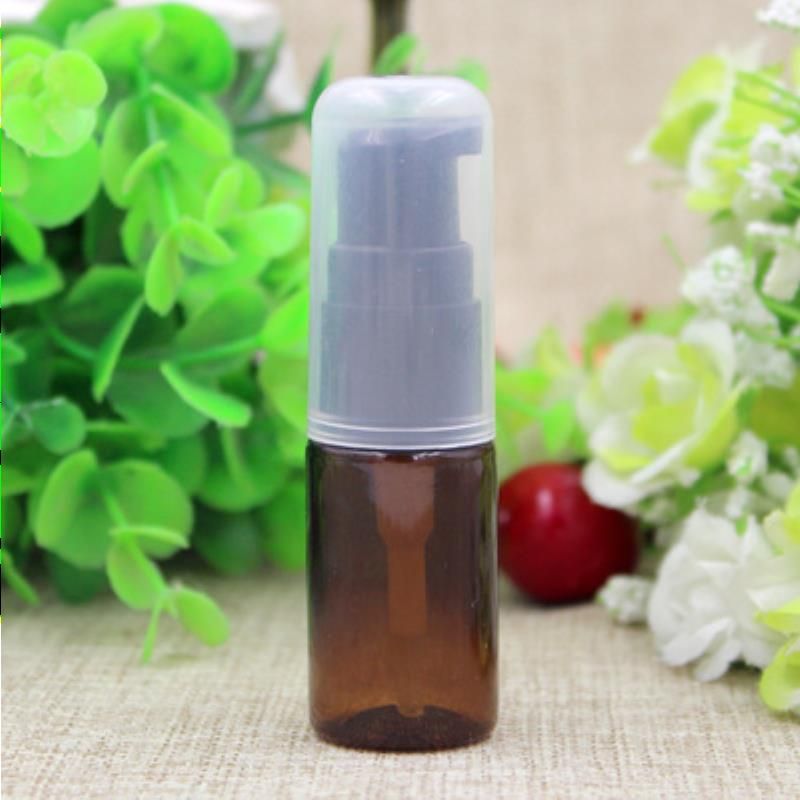 10ML amber bottle black pump