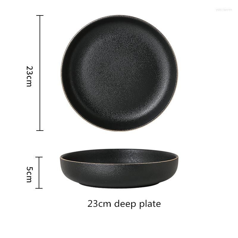 23cm deep plate