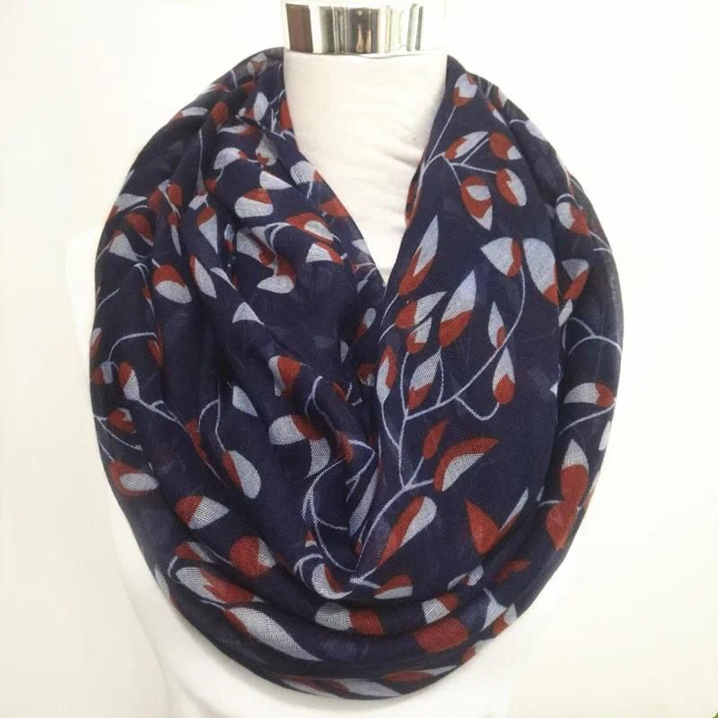 Circle Scarf Navy