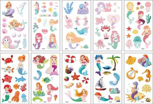 10pcs-Mermaid 2