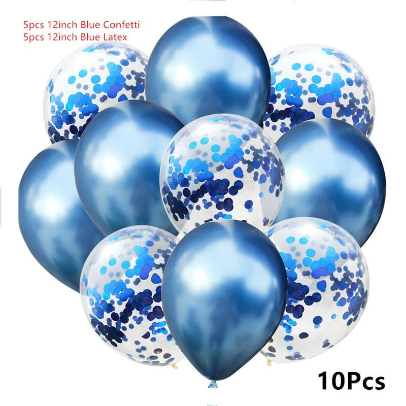 10pcs Blue Metal C-AS