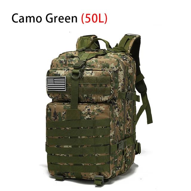 verde camuflado (50l)