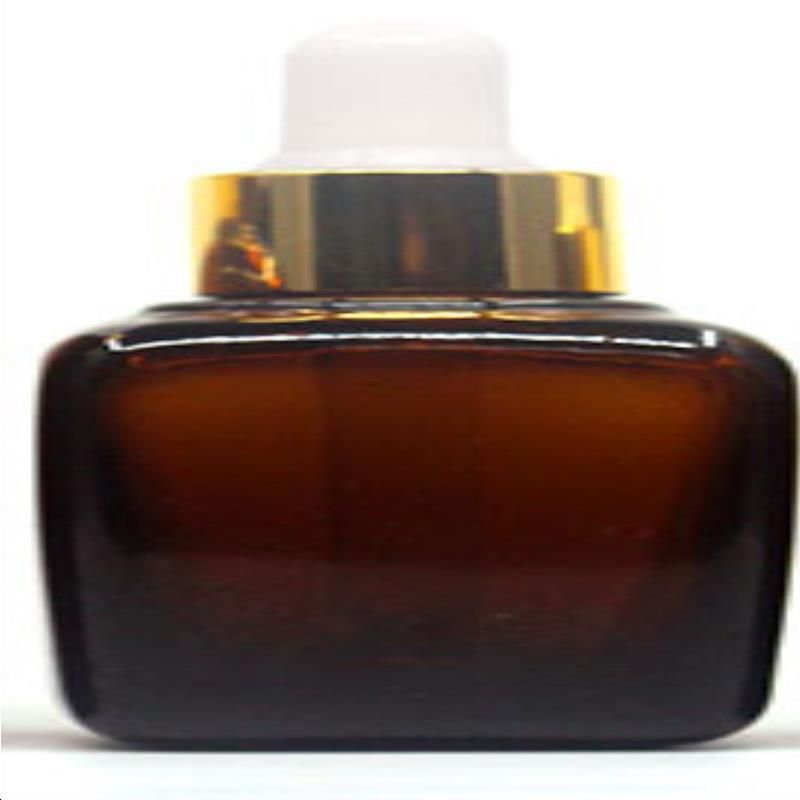 Cuello de oro de 30 ml pezón blanco