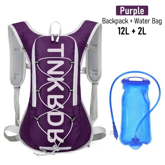 фиолетовый мешок для воды 2л.