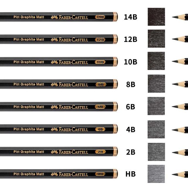 8個の鉛筆