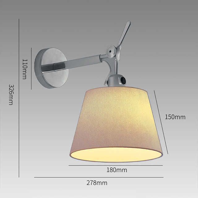 Lâmpada de parede 2 luz neutra 4200k