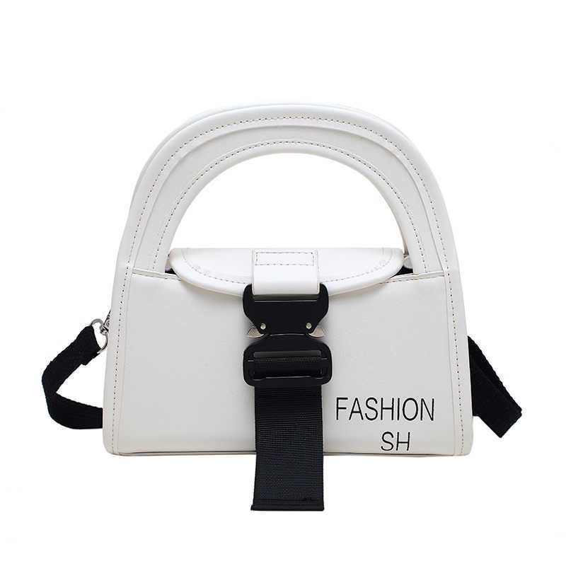 bolso de hombro blanco