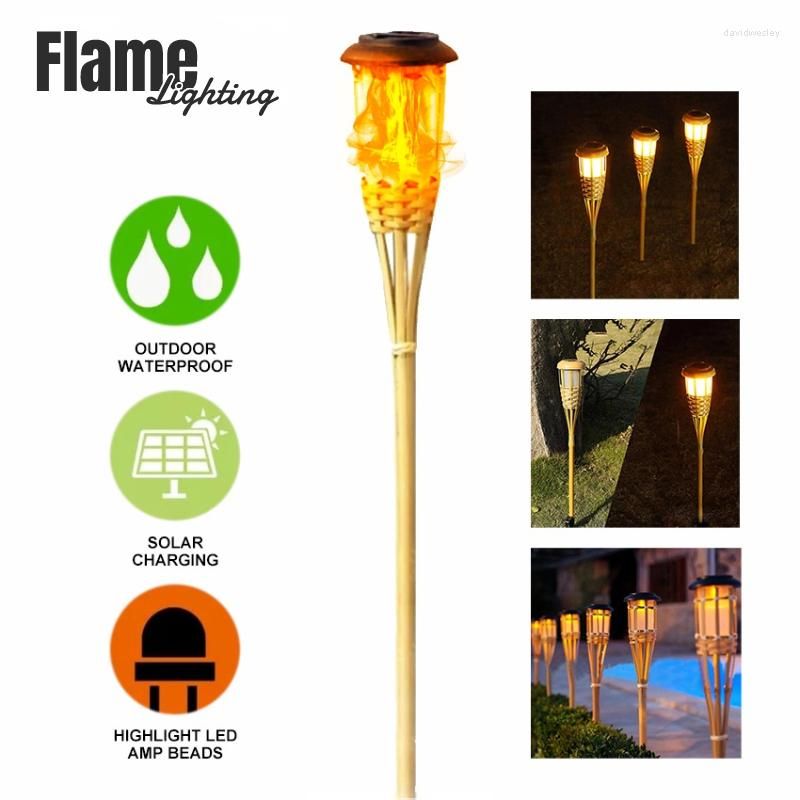 Bamboo 12 lamp flame