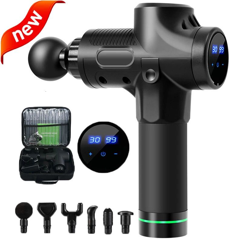 Massage Gun Black-Type c Charge