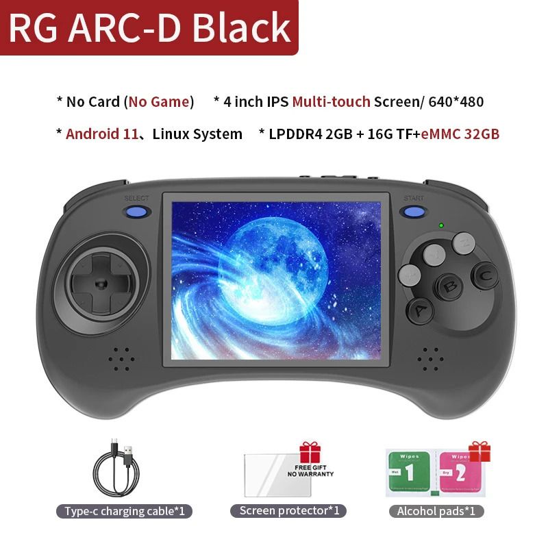 Console de jeu Rg Arc-d noire uniquement