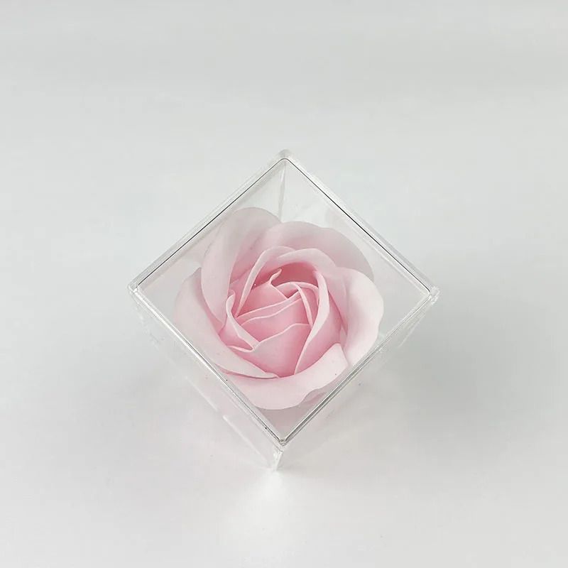 Ljusrosa-4,5 cm x 4,5 cm