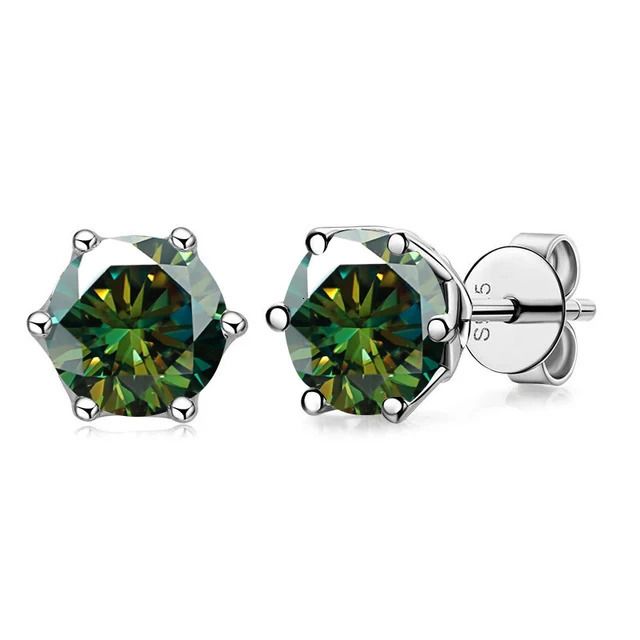 Dark Green-1.0 Ct x 2