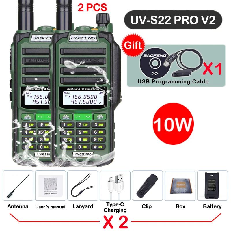 V2 Grüner 1-USB-Stecker