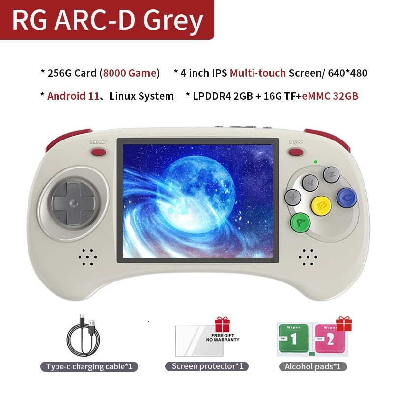 Console de jeu Rg Arc-d Grey 256g uniquement