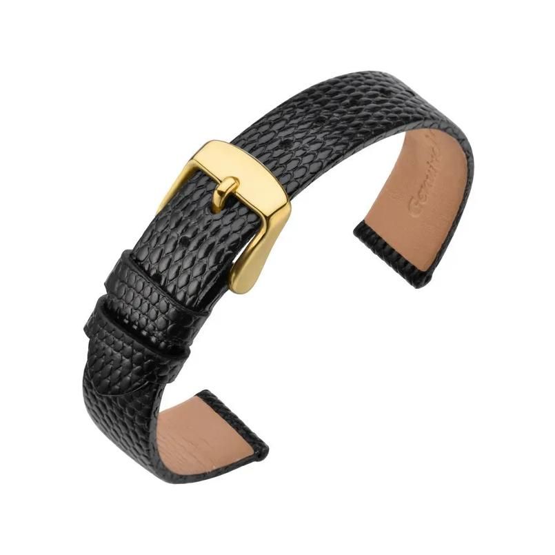 Black-Gold Buckle-16Mm