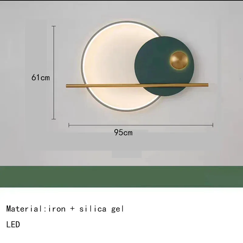 3 intercambiabili da 95 cm-Verde