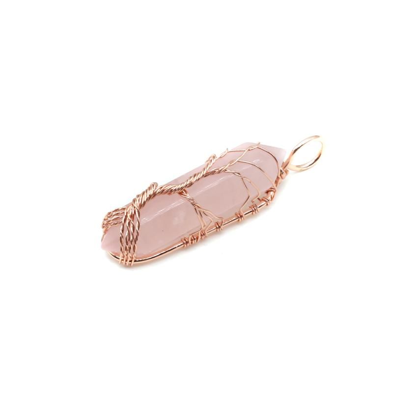 Rose Quartz 13x40mm