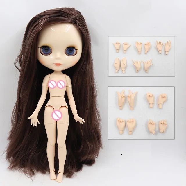 Glossy Face-Doll And Hands Ab19