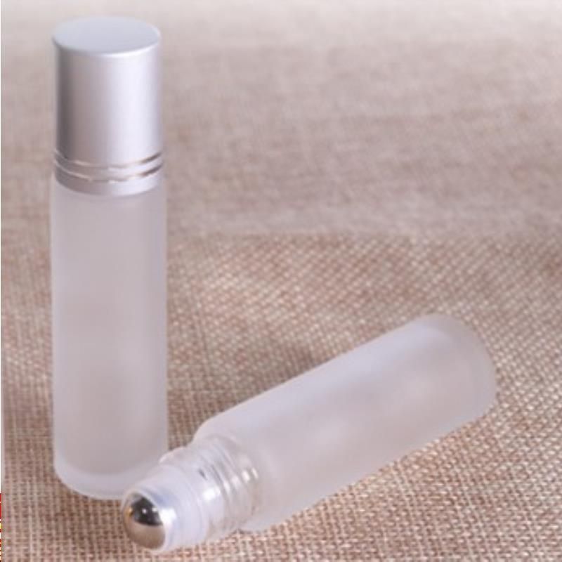 Silver lid +Frost Bottle +Metal Roller