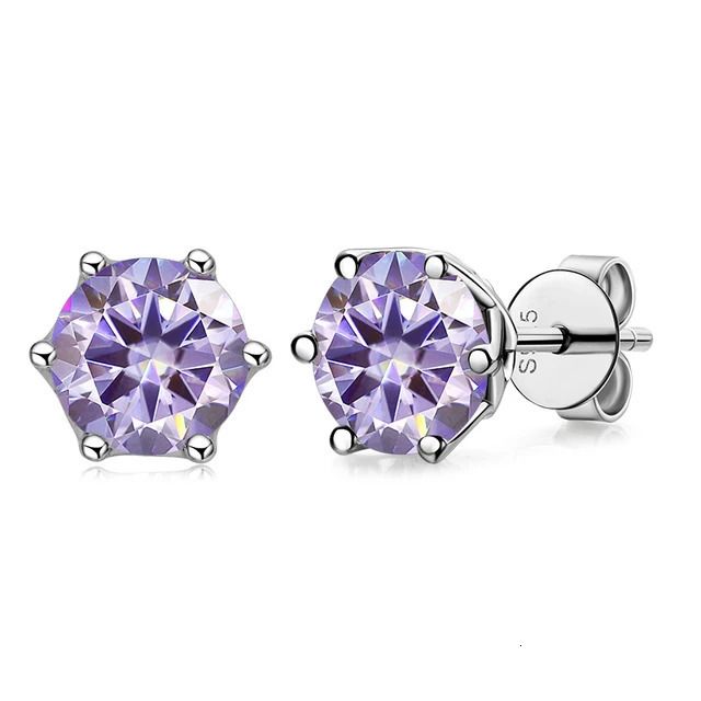 Light Purple-1.0 Ct x 2