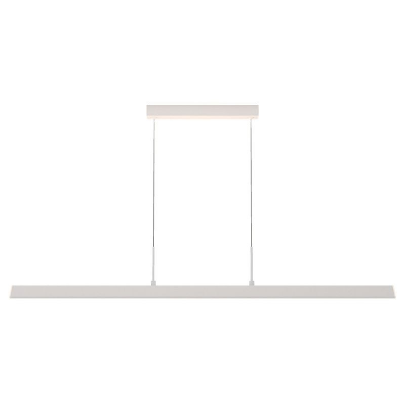 Luminaire tricolore blanc D120xH9,5x100cm