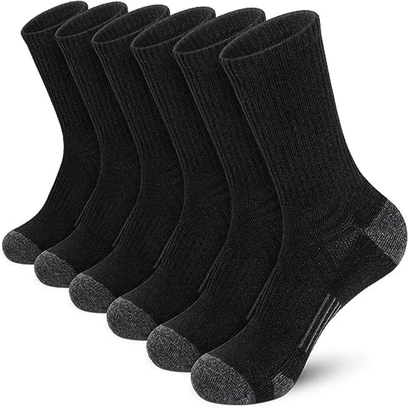 6 pairs black