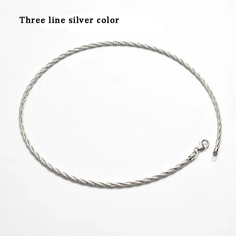 CHINA 40cm 3 line silver