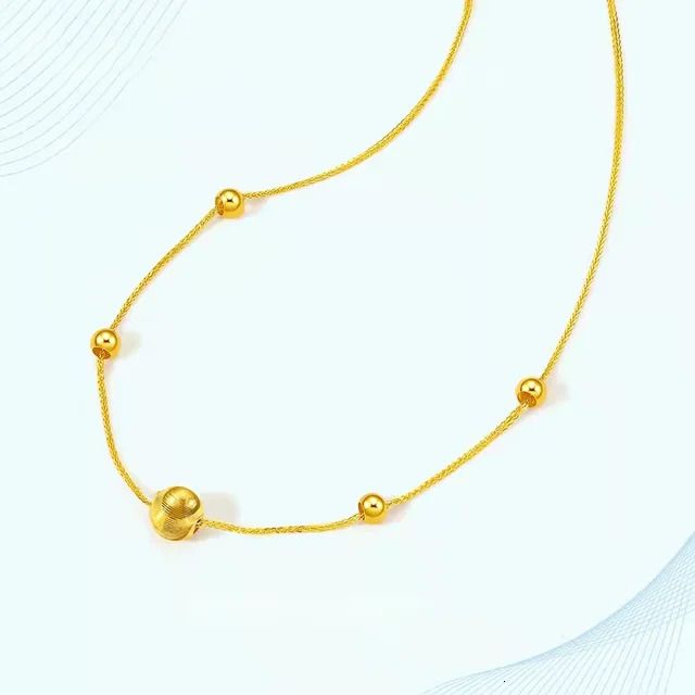 Collier réel 18K-45 cm