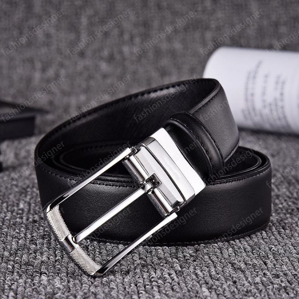 33MM Silver Buckle*Plain Grain