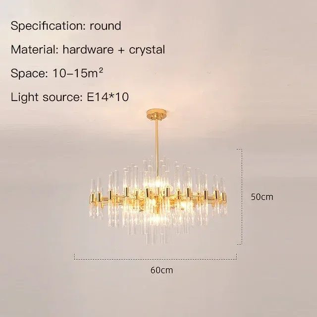 Lumière froide ronde-60cm