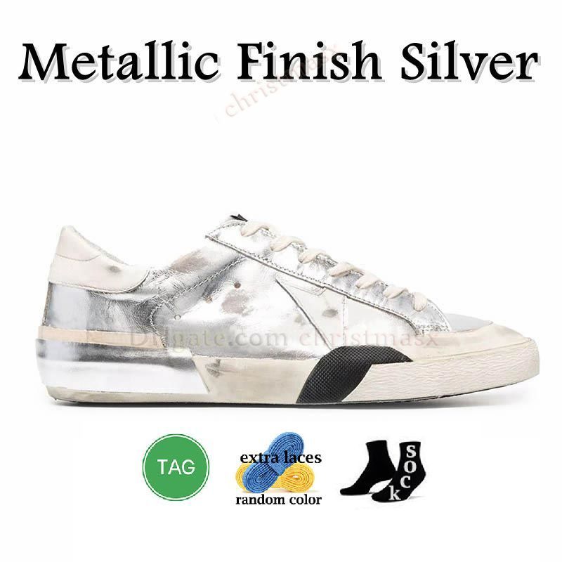 A44 metalen afwerking Silver White