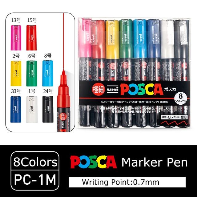 PC-1M 8 kleuren