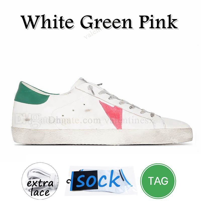 A33 White Green Pink