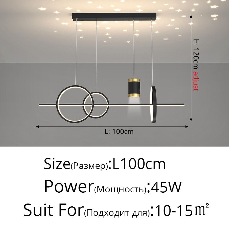 Bブラック100cm 3色