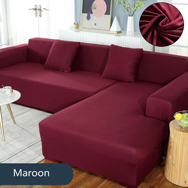 Maroon-m (af-145-185cm)1pc