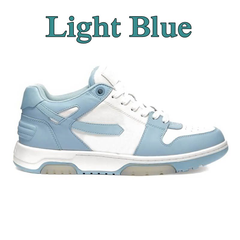 10 Calf Leather White Light Blue