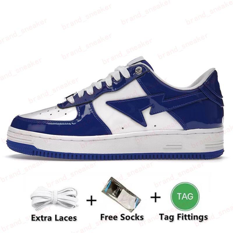 Number.20 36-47 Patent Leather White Blu