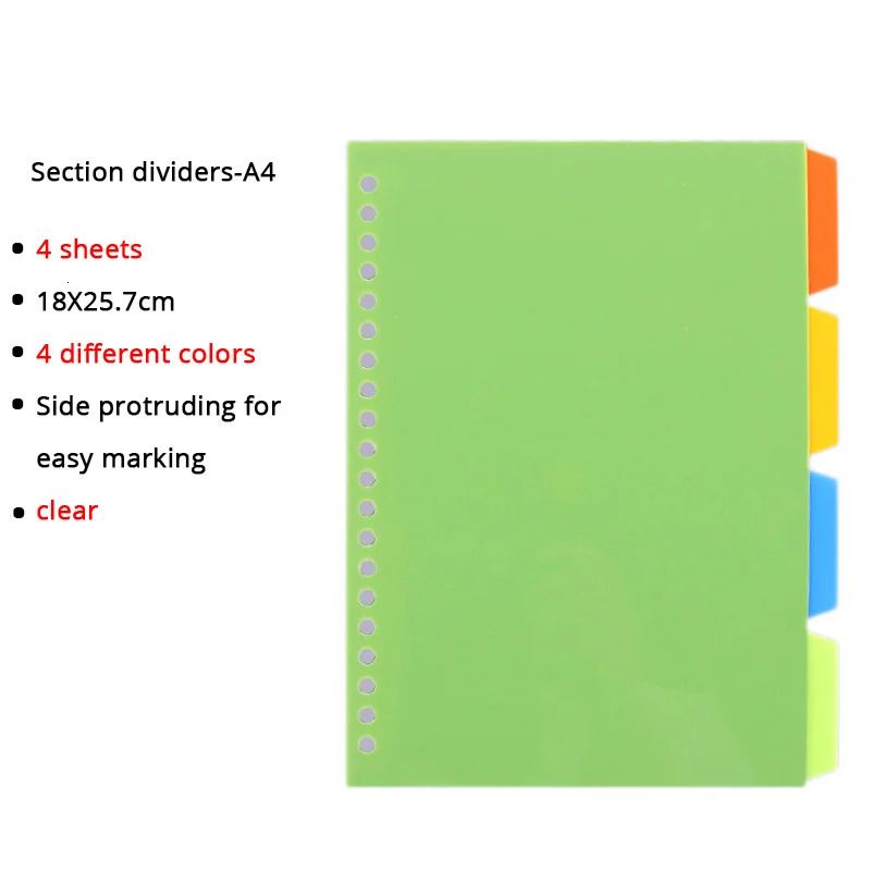 Sectie Divider A4