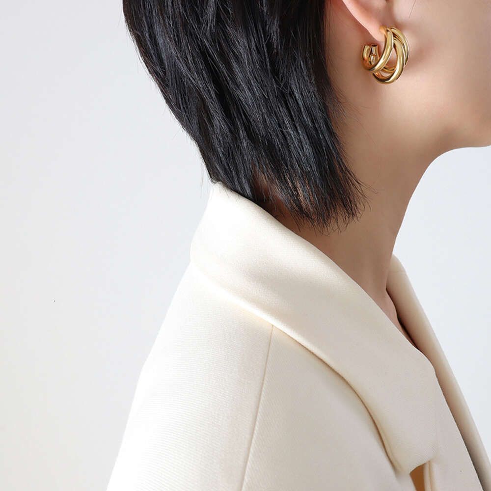 F072- Gold Earrings