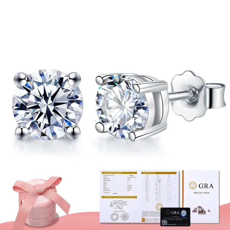 Silver-2 캐럿 Moissanite