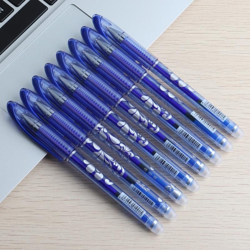 8 stylos bleus PCS