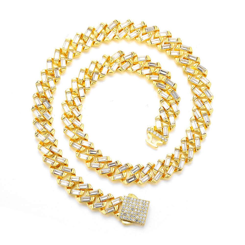 Gold White Diamond 18inch（45cm）