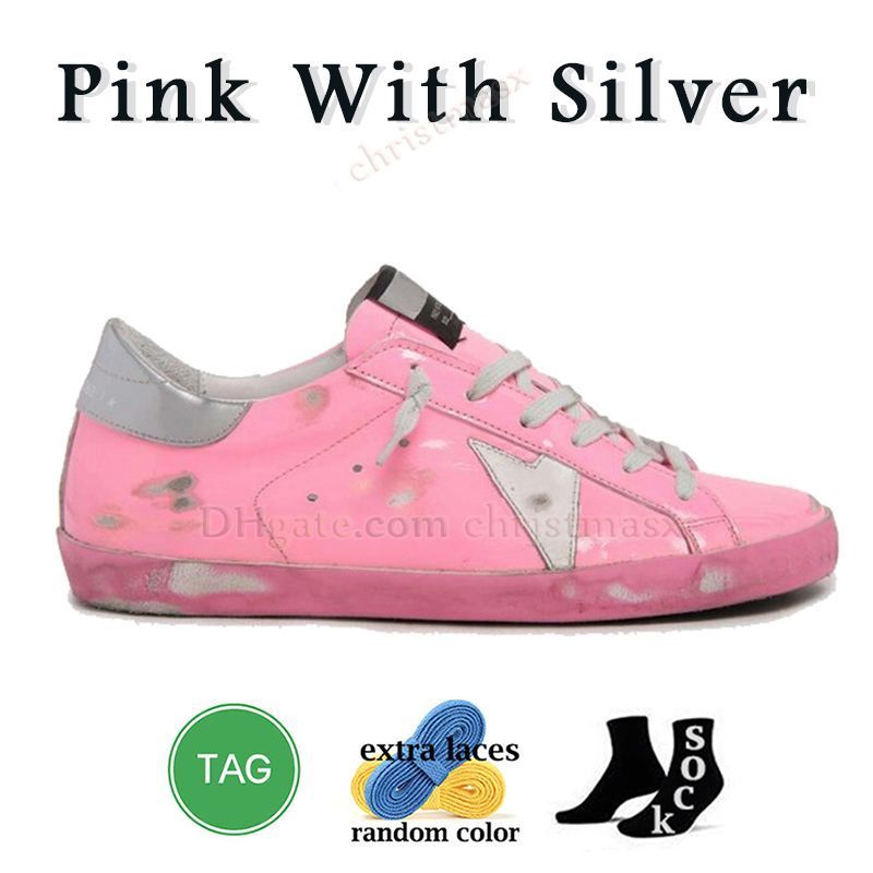 C47 rosa med silverhäl