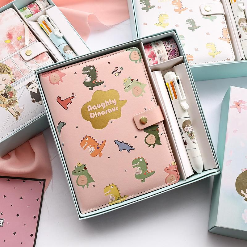 Wholesale Cute Cartoon Notebook Journal Scrapbook Set For Decoration  Planners DIY Arts Crafting Students From Shaziba, $15.59