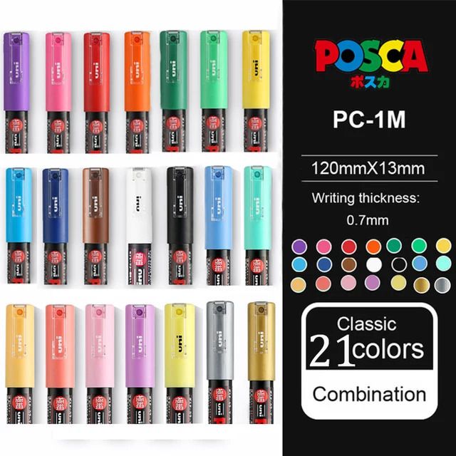 Pc-1m 21colors