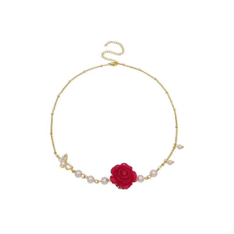 Collier rouge